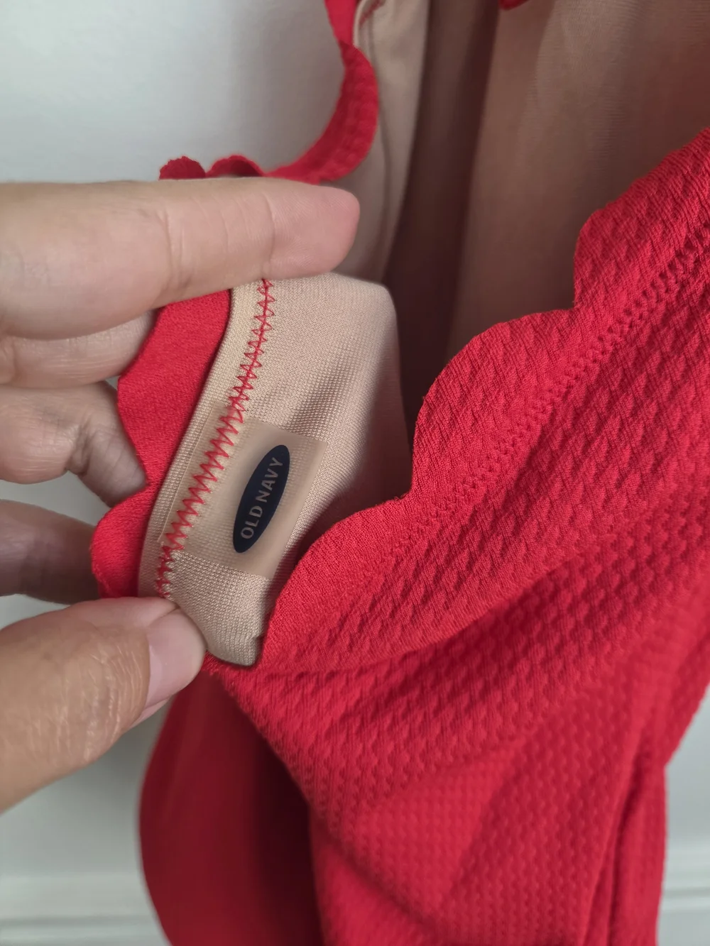 Old Navy Red Girls Halter One-Piece Swimsuit